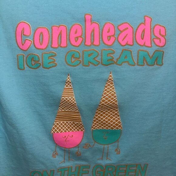 Cone Heads Ice Cream Crop Top, turquoise - Picture 6 of 6